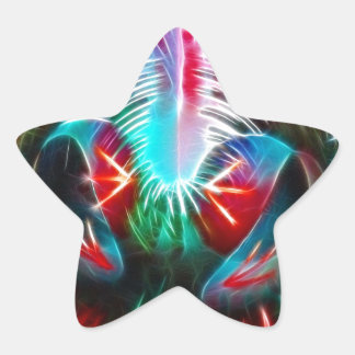 Pegatina En Forma De Estrella Fiesta