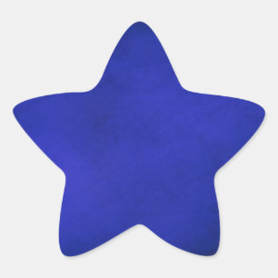 Pegatina En Forma De Estrella Fondo azul real y negro