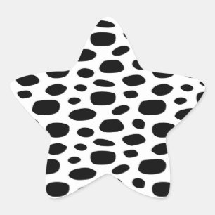 Pegatina En Forma De Estrella Fondo negro de parachoques