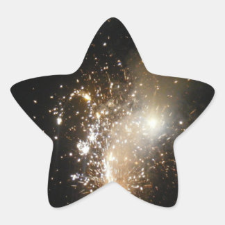 Pegatina En Forma De Estrella Fuegos artificiales