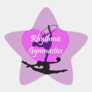 Pegatina En Forma De Estrella Gimnasia rítmica