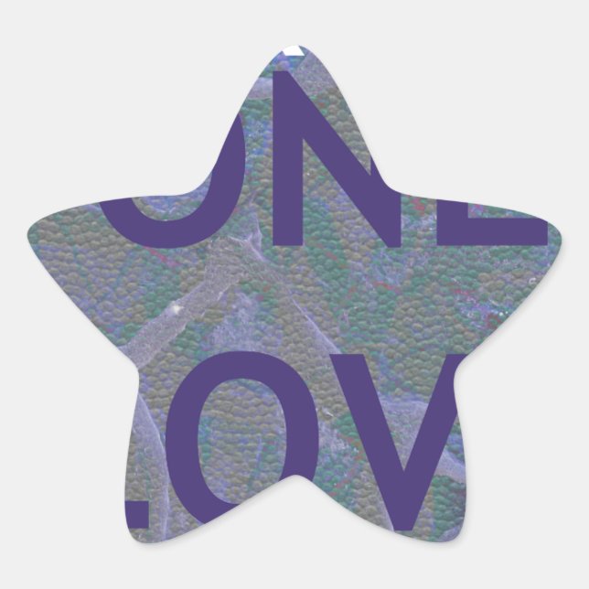 PEGATINA EN FORMA DE ESTRELLA HAKUNA MATATA (Anverso)