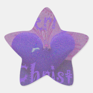 Pegatina En Forma De Estrella Hakuna Matata Merry Christmas Love Design.jpg