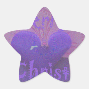 Pegatina En Forma De Estrella Hakuna Matata Merry Christmas Love Design.jpg