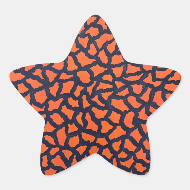 Pegatina En Forma De Estrella Hallowsheen (Anverso)