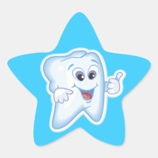 Pegatina En Forma De Estrella Healthy Happy Tooth