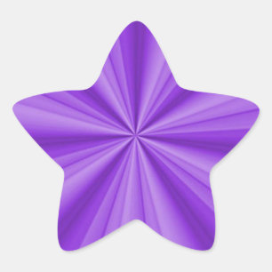 Pegatina En Forma De Estrella Ilusión óptica Estrella Púrpura
