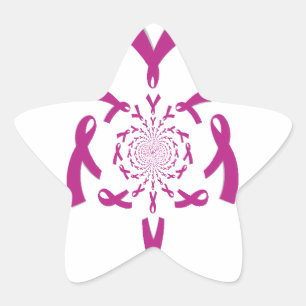 Pegatina En Forma De Estrella Impresión de arte para la toma de conciencia sobre