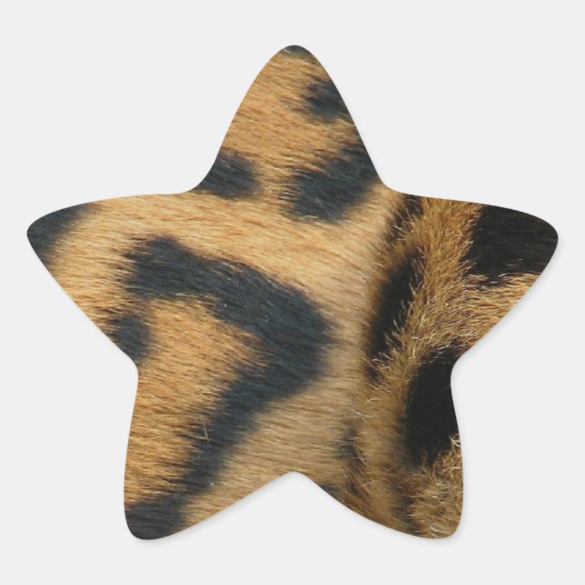 Pegatina En Forma De Estrella jaguar-1 (Anverso)