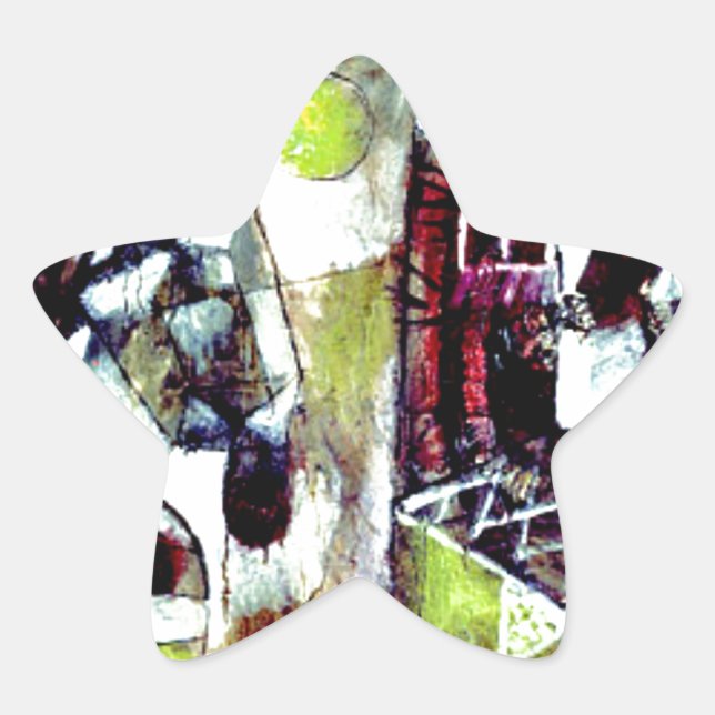 Pegatina En Forma De Estrella Klee - Leyenda de pantano (Anverso)