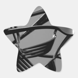 Pegatina En Forma De Estrella Levitación de tenedor