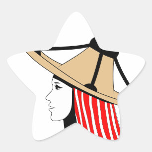 Pegatina En Forma De Estrella Mandil w Chachiya: Símbolos de Identidad Jebala