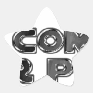 Pegatina En Forma De Estrella Mantén tus comentarios estúpidos