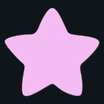 Pegatina En Forma De Estrella Monet Pinkish-Color sólido púrpura<br><div class="desc">Water Lilies,  famoso cuadro de Claude Monet de 1919,  con colores sólidos coordinados de color rosado-violeta y azul Monet,  listos para mezclarse y coincidir.</div>