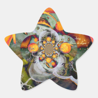 Pegatina En Forma De Estrella Mundo alternativo 1