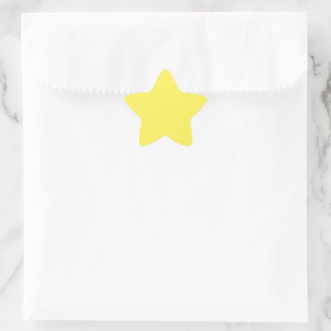 Pegatina En Forma De Estrella Murugi Stationery Co. Pegatinas estrellas de gran  (Bolso)