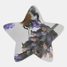 Pegatina En Forma De Estrella Naturas trabajadores maravillosos