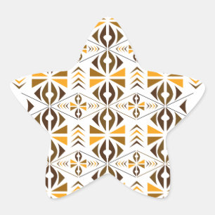 Pegatina En Forma De Estrella Navajo