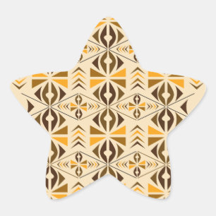 Pegatina En Forma De Estrella Navajo