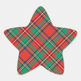 Pegatina En Forma De Estrella Navidades clásicos colocados