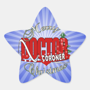 PEGATINA EN FORMA DE ESTRELLA NAVIDADES CORONER