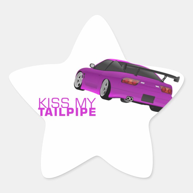 Pegatina En Forma De Estrella Nissan S13 (180sx/200sx/240sx) (Anverso)