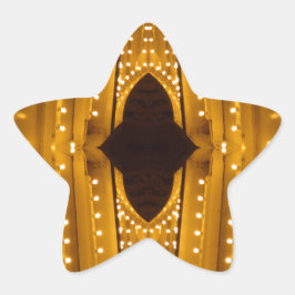 Pegatina En Forma De Estrella NYC Landmarks Theatre Marquis Lights Broadway