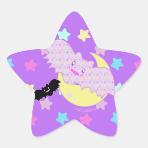 Pegatina En Forma De Estrella Palos estrellados