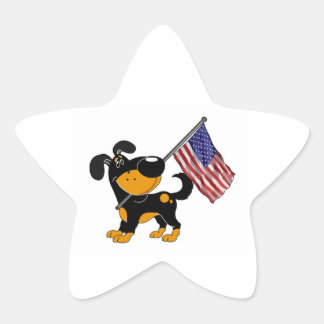 Pegatina En Forma De Estrella Par con marca