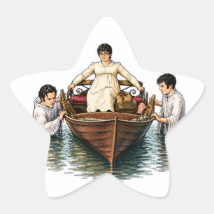 Pegatina En Forma De Estrella Paseo en barco definitivo de Mary Bennet 