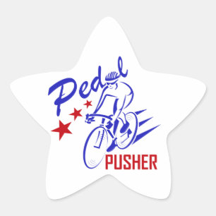 Pegatina En Forma De Estrella Pedal Pusher