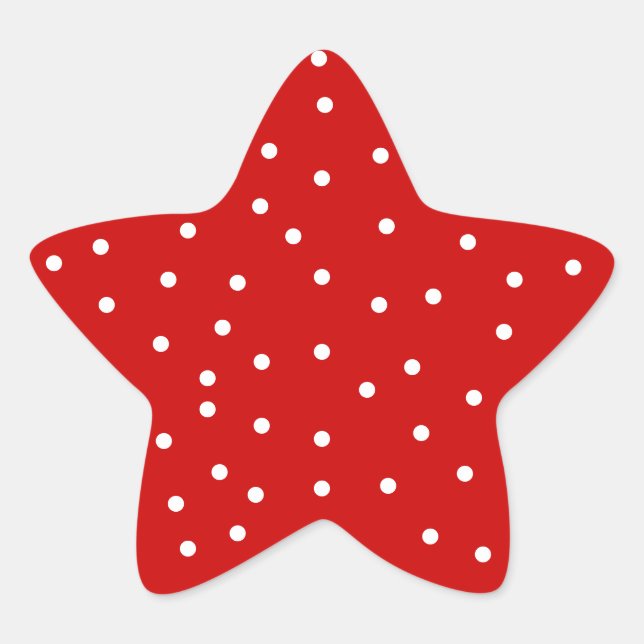 Pegatina En Forma De Estrella Pegatina de estrella (Anverso)