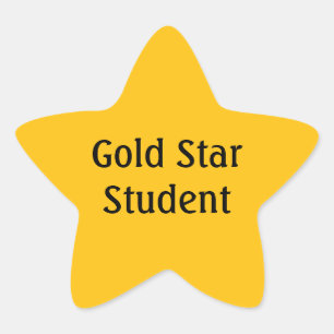 Pegatina En Forma De Estrella Pegatina de Estudiante Estrella de Oro Recompensa