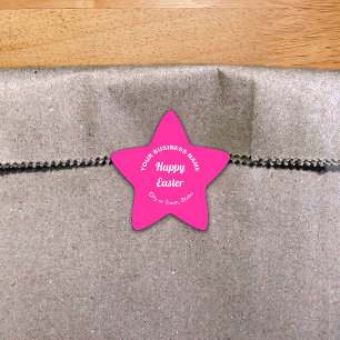 Pegatina En Forma De Estrella Pegatina de forma Estrella de Negocios de Pascua R