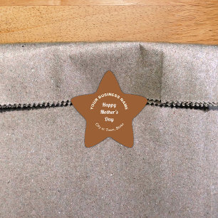 Pegatina En Forma De Estrella Pegatina de la forma de estrella de negocios del D