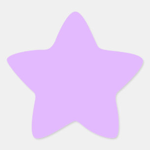 Pegatina En Forma De Estrella Pegatina de Mauve Star