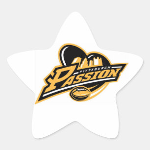 Pegatina En Forma De Estrella Pegatina de pasión de Pittsburgh