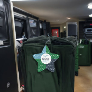 Pegatina En Forma De Estrella Pegatina de patrones de club de golf