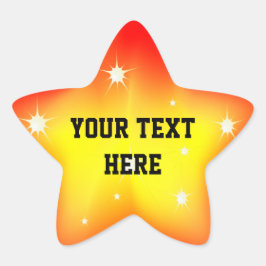 Pegatina En Forma De Estrella Pegatina Estrella brillante