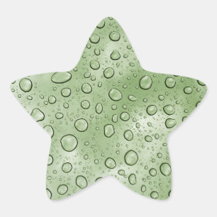 Pegatina En Forma De Estrella Pegatina estrella de la diversión del agua verde c