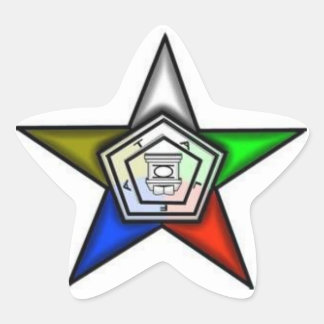 Pegatina En Forma De Estrella Pegatinas OES