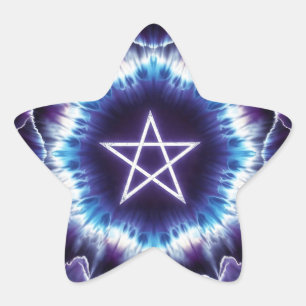 Pegatina En Forma De Estrella Pentacles4Pagans
