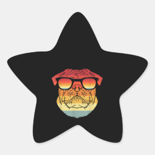 Pegatina En Forma De Estrella Perros Mascotas de regalo de propietario de Guay P