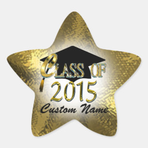 Pegatina En Forma De Estrella Personalizado Clase Estrella De Oro De Pegatina 20