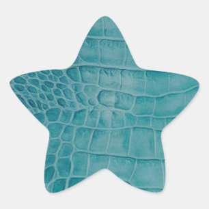 Pegatina En Forma De Estrella Piel de cocodrilo