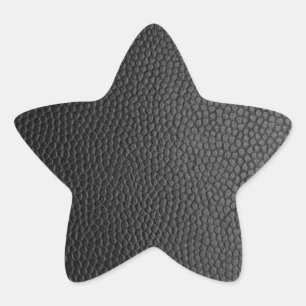 Pegatina En Forma De Estrella Piel de serpiente negra
