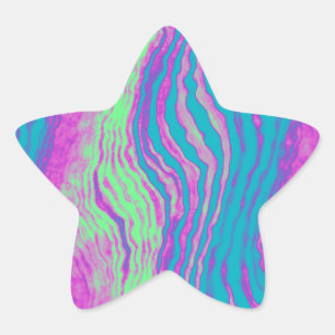 Pegatina En Forma De Estrella piñata punk :