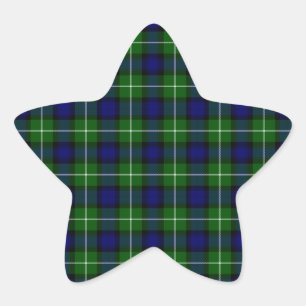 Pegatina En Forma De Estrella Placa azul lamont