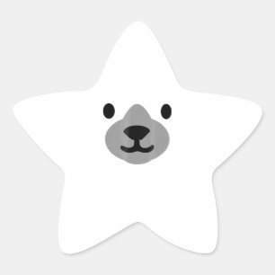Pegatina En Forma De Estrella Polar Bear Halloween Costume  Funny Adults Kids