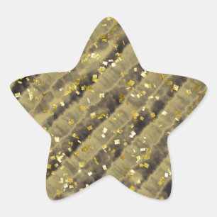 Pegatina En Forma De Estrella Purpurina de tinte
